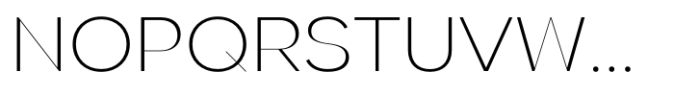 Gella Display UltraLight Font UPPERCASE