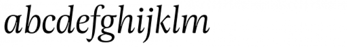 Geller Headline Light Italic Font LOWERCASE