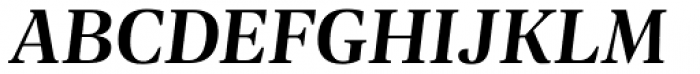 Geller Headline SemiBold Italic Font UPPERCASE