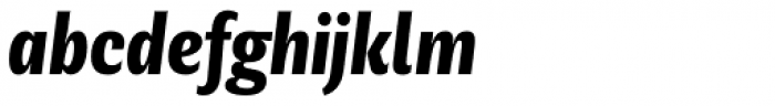 Geller Sans Cm Bold Italic Font LOWERCASE