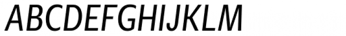 Geller Sans Cm Regular Italic Font UPPERCASE
