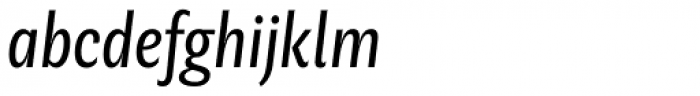 Geller Sans Cm Regular Italic Font LOWERCASE