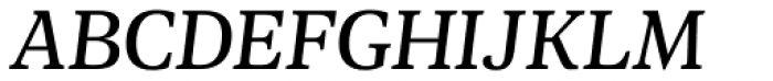 Geller Text Regular Italic Font UPPERCASE