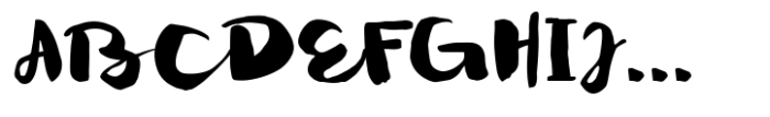 Gelsson Font UPPERCASE