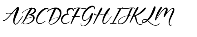 Gelyti Regular Font UPPERCASE