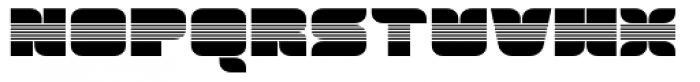 Gemini X Regular Font LOWERCASE
