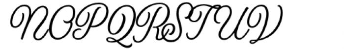 Geminian Script Font UPPERCASE