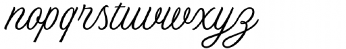 Geminian Script Font LOWERCASE