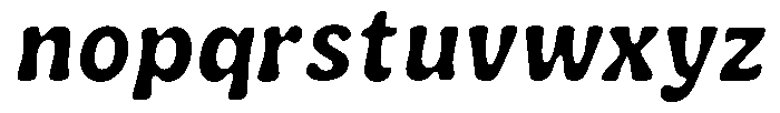 Gemoya Extra Light Font LOWERCASE