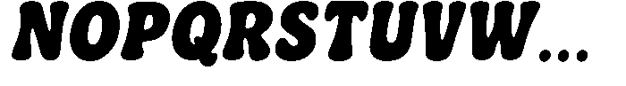 Gemoya Italic Font UPPERCASE