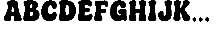 Gemoya Regular Font UPPERCASE