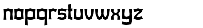 Gemrock Medium Font LOWERCASE
