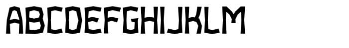 Gemrock Regular Font UPPERCASE