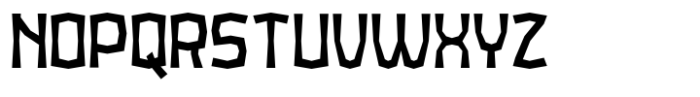 Gemrock Regular Font UPPERCASE