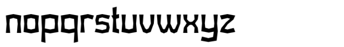 Gemrock Regular Font LOWERCASE