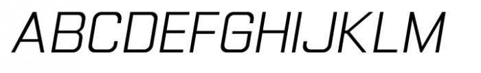 Gemsbuck Pro 02 Light Italic Font UPPERCASE