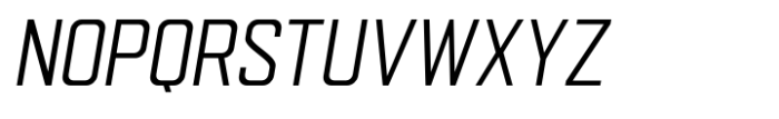 Gemsbuck Pro 03 Regular Italic Font UPPERCASE