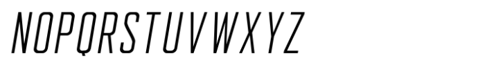 Gemsbuck Pro 04 Regular Italic Font UPPERCASE