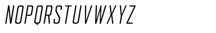 Gemsbuck Pro 04 Regular Italic Font LOWERCASE