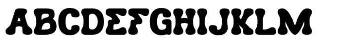 Gemuf Retro Font UPPERCASE