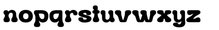 Gemuf Retro Font LOWERCASE