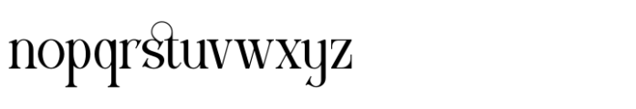 Genastaq Regular Font LOWERCASE