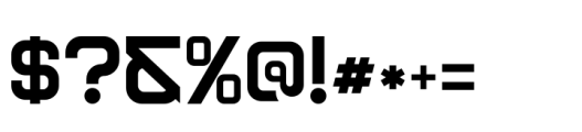 Gendenk Regular Font OTHER CHARS
