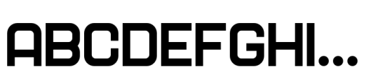 Gendenk Regular Font UPPERCASE