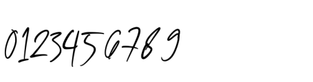 Gendras Signature Font OTHER CHARS