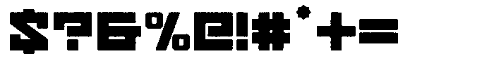 Gendred Brush Font OTHER CHARS