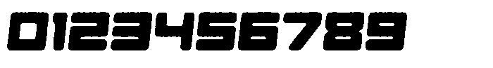 Gendred Circular Angular Italic Font OTHER CHARS