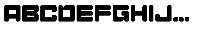 Gendred Circular Brush Font UPPERCASE