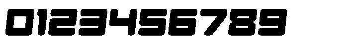 Gendred Circular Inline Italic Font OTHER CHARS