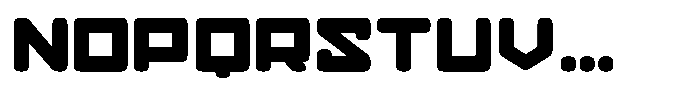 Gendred Circular Inline Font UPPERCASE