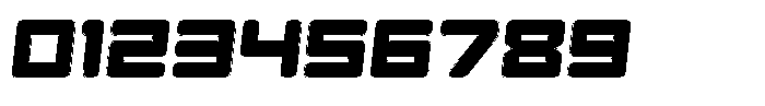 Gendred Circular Rimmed Italic Font OTHER CHARS