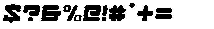 Gendred Circular Rimmed Italic Font OTHER CHARS