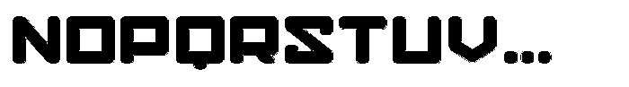 Gendred Circular Rimmed Font LOWERCASE