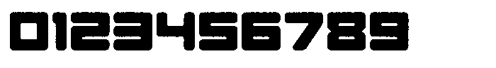 Gendred Circular Rough Font OTHER CHARS