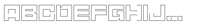 Gendred Outline FONT