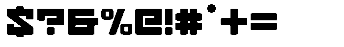 Gendred Rounded Inline Font OTHER CHARS