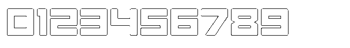 Gendred Rounded Outline Font OTHER CHARS
