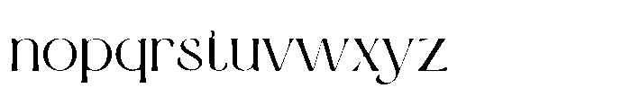 Genekist Regular Font LOWERCASE
