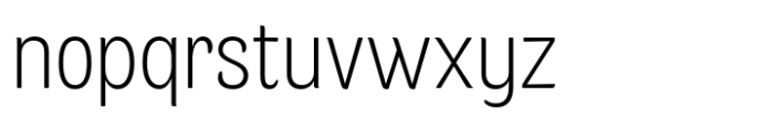 Genepi Light Font LOWERCASE