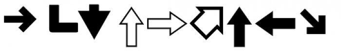 General Symbols 1 Font LOWERCASE
