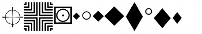 General Symbols 5 Font LOWERCASE