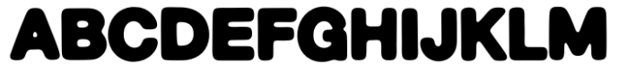 Generic G30 FR Bulky Font UPPERCASE