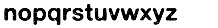 Generic G70 RD Slinky Font LOWERCASE