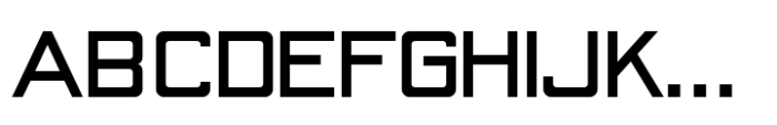 Generic Squared JNL Regular Font UPPERCASE