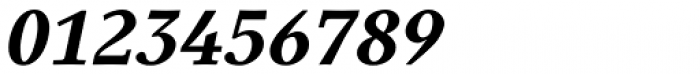 Generis Serif Pro Heavy Italic Font OTHER CHARS