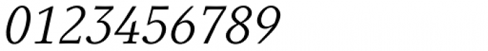 Generis Serif Pro Regular Italic Font OTHER CHARS